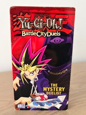Yu-Gi-Oh! Battle City Duels, Volume 1, The Mystery Duelist, 1996, VHS, Cassette